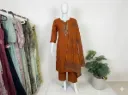 Rust Orange Ethnic Set