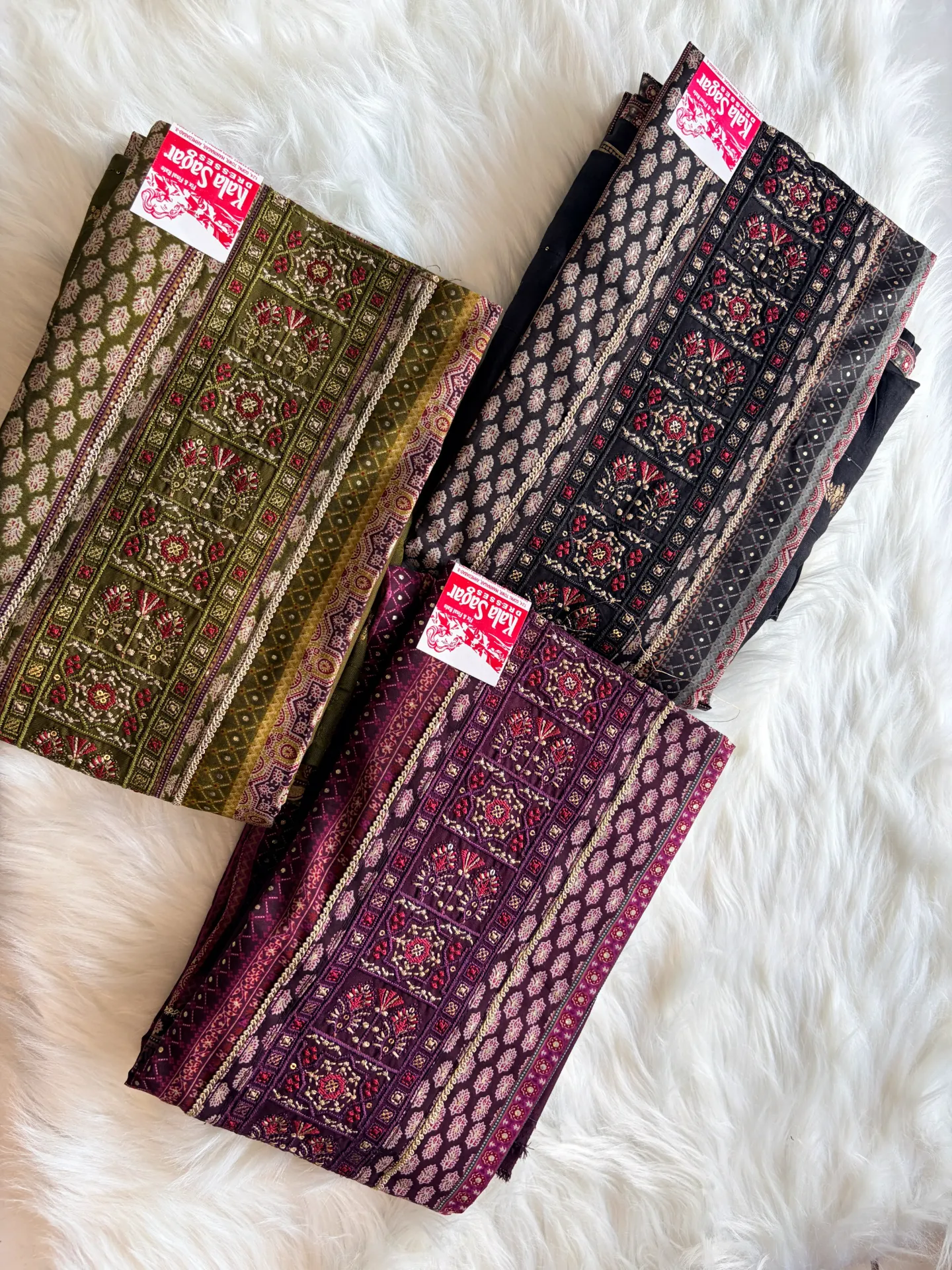 AJRAKH AURA DRESS MATERIAL