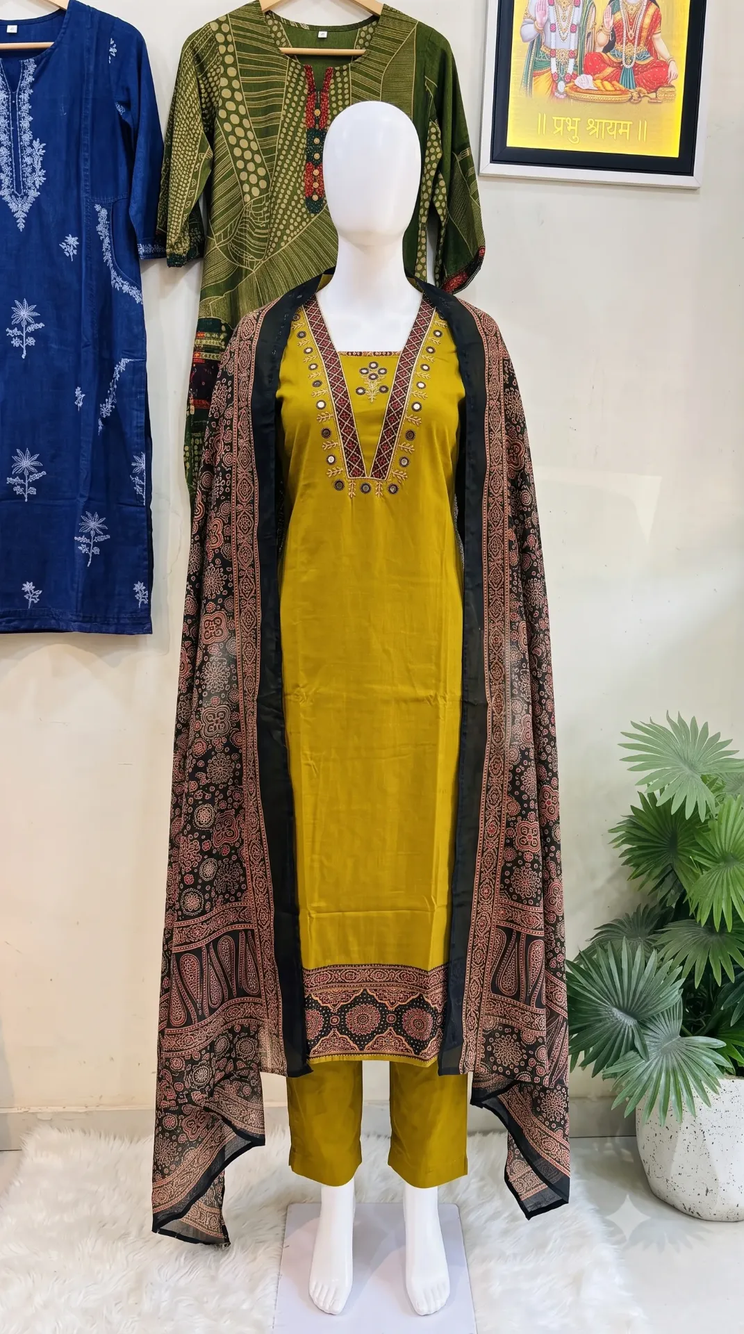 Turmeric Grace Kurti & Pant Set