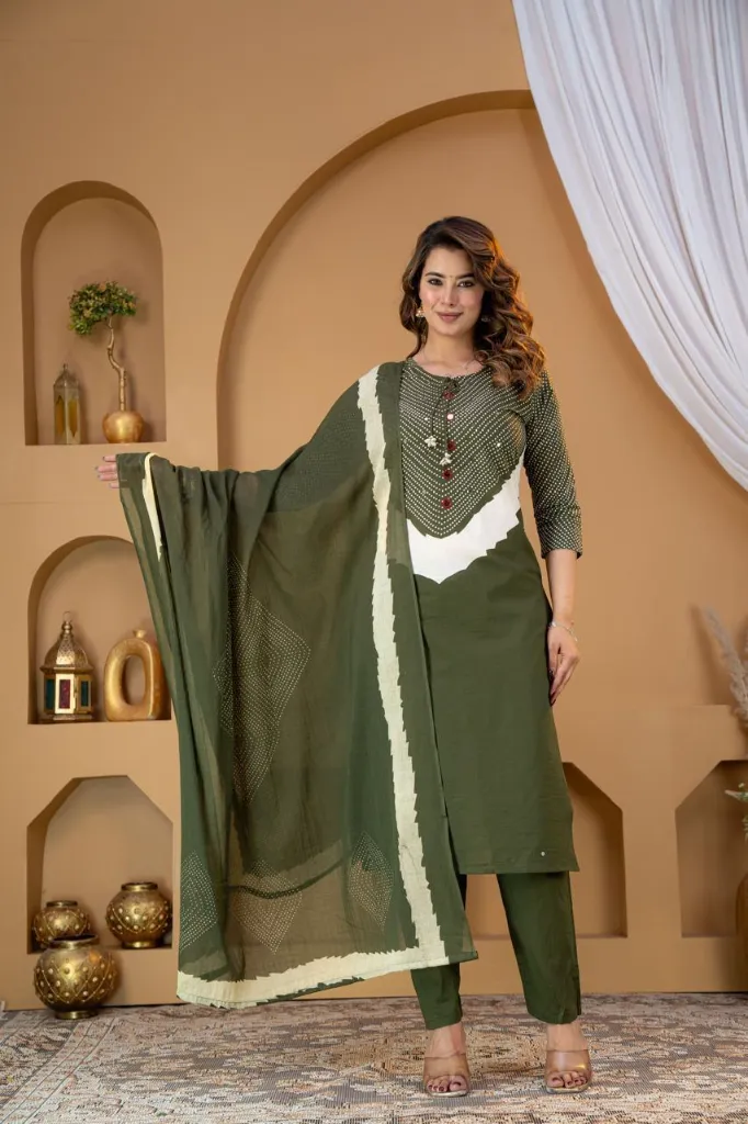 [D0013/SKU] MEHENDI DRESS (XL)